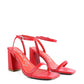 Block Heel Ankle Strap Sandals