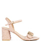 Chaplet Block Heel Pin Buckle Sandals