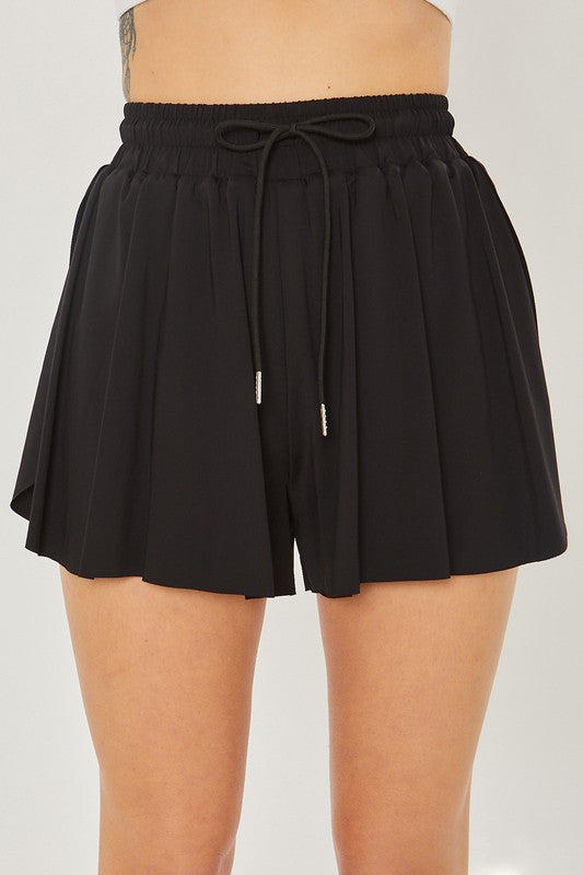 Go With The Flow Drawstring Shorts - Arundel Fashion