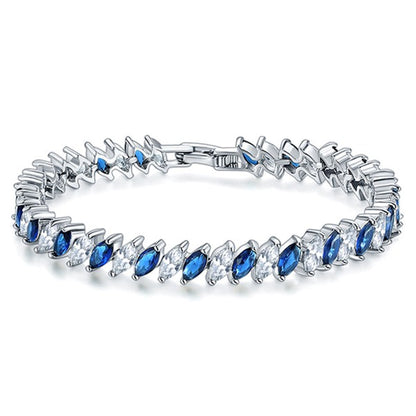 Tennis Bracelet for Women with Marquise Cut - Arundel Fashion