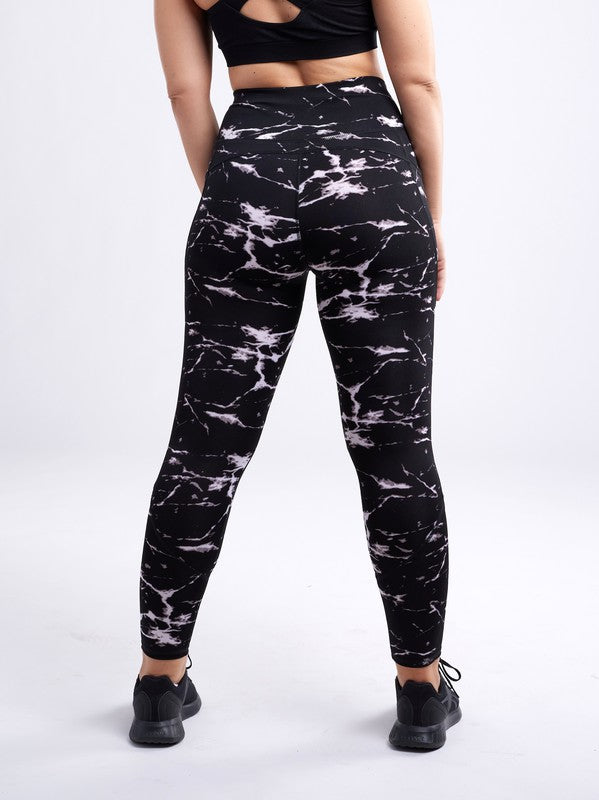 High-Waisted Classic Gym Leggings w Pockets