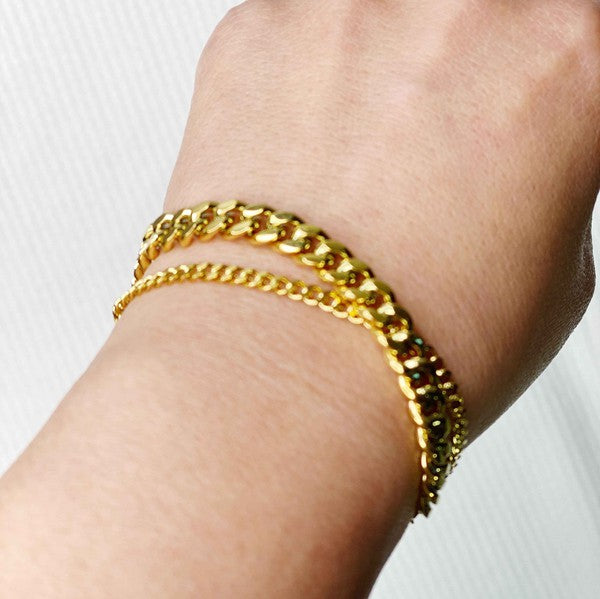 Stylish Cuban Chain Bracelet - Arundel Fashion