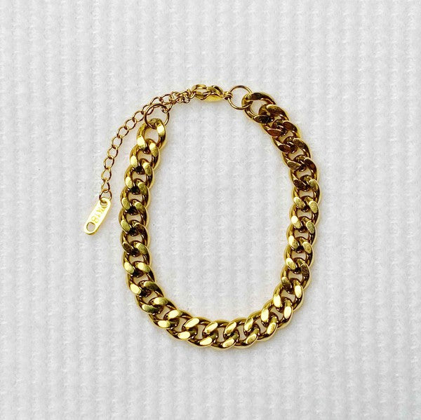 Stylish Cuban Chain Bracelet - Arundel Fashion