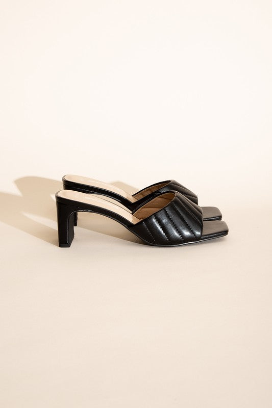 Nina Slide Mule Heels