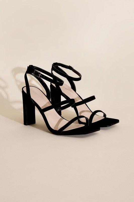 Devin Ankle Strap Heels